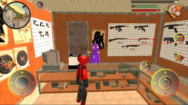 火柴蜘蛛侠英雄无限金币