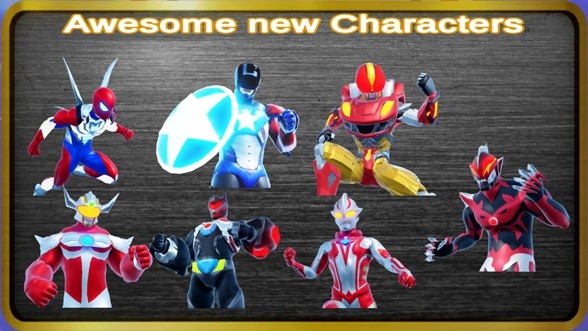 超级英雄战士融合中文版