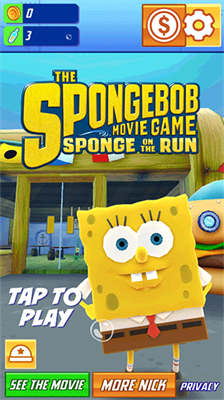 海绵宝宝跑酷无限资源版 海绵宝宝跑酷无限资源版