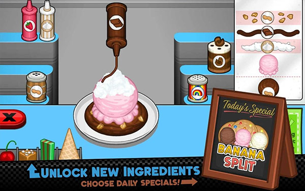 老爹冰淇淋店无广告