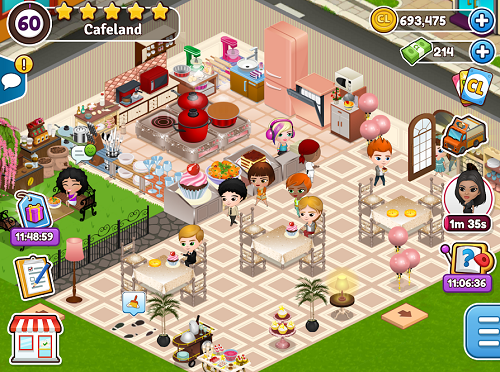 咖啡屋无限金币钞票