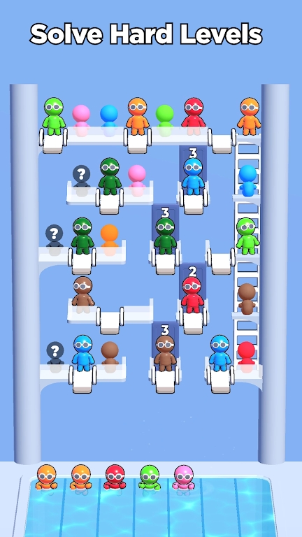 泳池跳跃排序 泳池跳跃排序