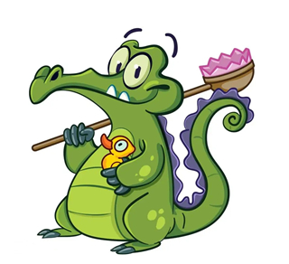 鳄鱼小顽皮爱洗澡中文版