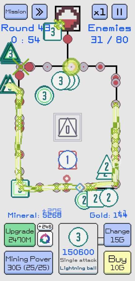 随机金字塔防御