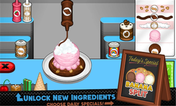 老爹饼干圣代店汉化版