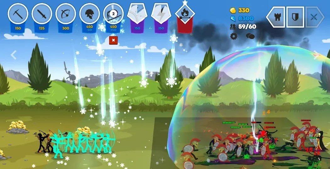 火柴人战争遗产3中文内置功能菜单