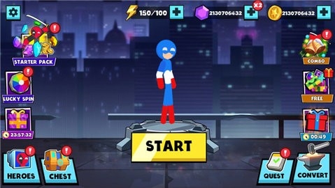 超级火柴人英雄战斗全英雄解锁