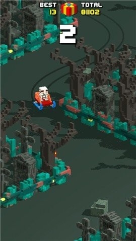 像素滑轮车圣诞 像素滑轮车圣诞