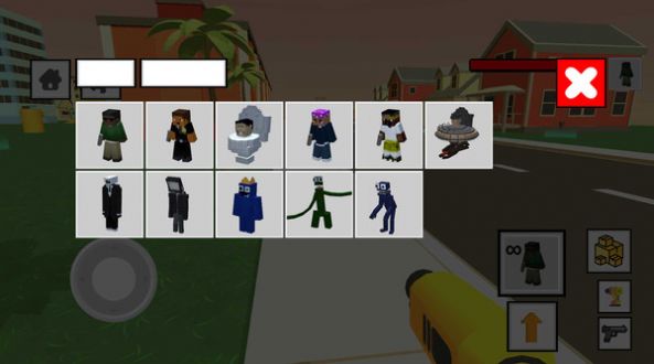 方块人射击内置菜单