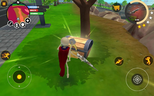 超级英雄火柴人无限金币钻石版