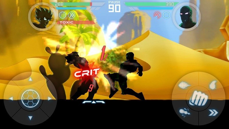 阴影格斗无限金币版