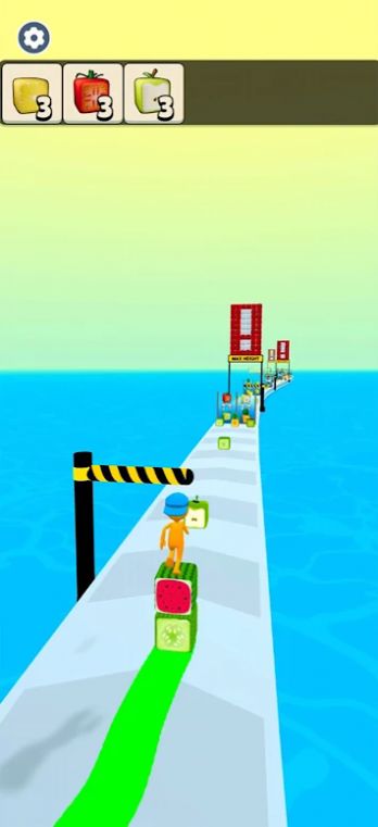 冲浪滑行比赛是一款动作跑酷闯关游戏，在游戏中，玩家需要控制着角色来进行冒险闯关游戏，玩家将会在道路上进行跑酷，躲避各种障碍物和陷阱，收集更多的道具，发挥自己的冲浪技术，喜欢的小伙伴们可以下载试试看！