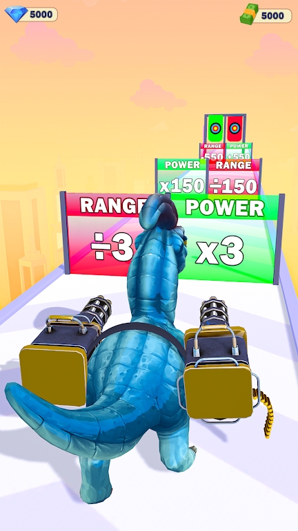 恐龙射手枪进化跑 恐龙射手枪进化跑