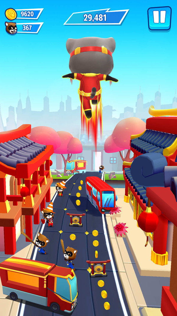 汤姆猫英雄跑酷全皮肤解锁版