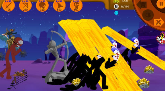 火柴人战争终极挑战无限金币无限钻石