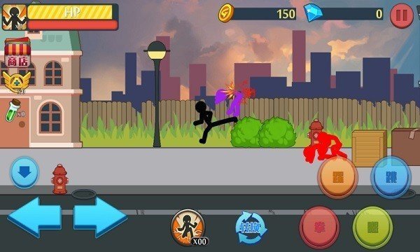 火柴人热血格斗FF内置版