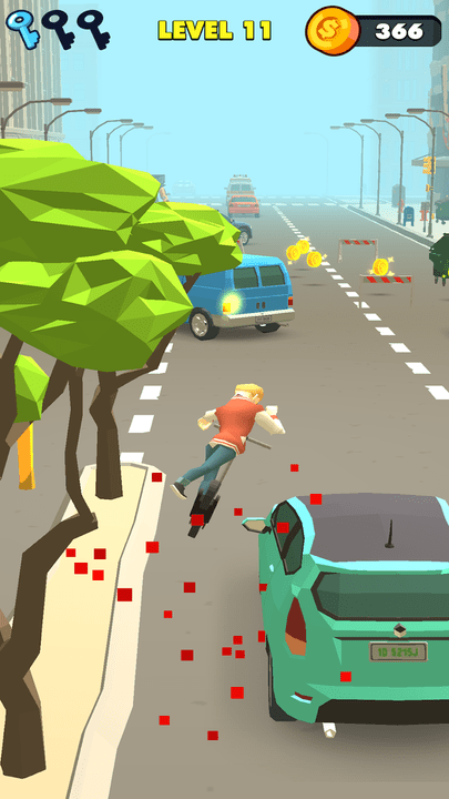 滑板车障碍赛 滑板车障碍赛