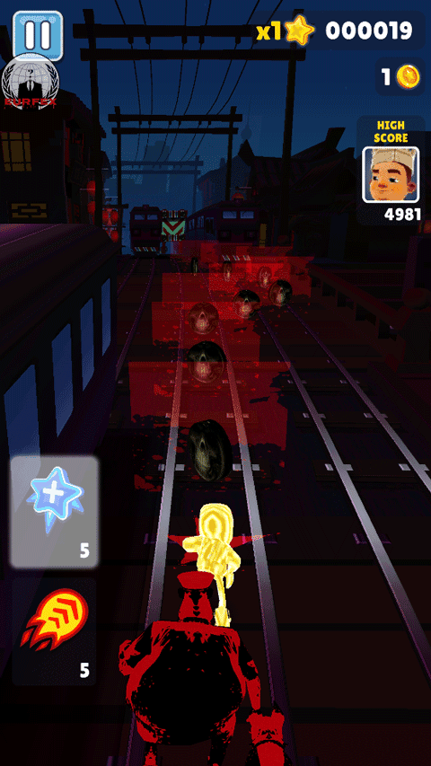 地铁跑酷亡灵之城版本 地铁跑酷亡灵之城版本