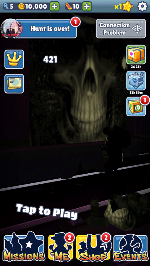 地铁跑酷亡灵之城版本 地铁跑酷亡灵之城版本