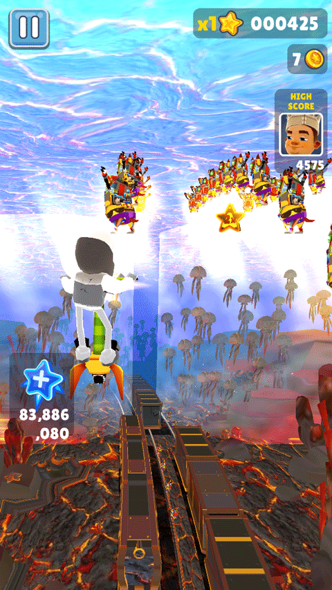 地铁跑酷海底熔岩版 地铁跑酷海底熔岩版