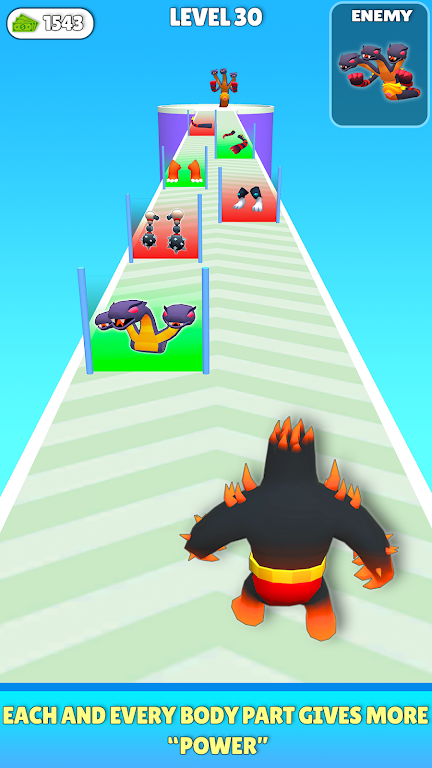 怪物化形奔跑挑战 怪物化形奔跑挑战