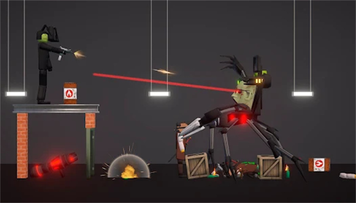 3D布娃娃沙盒游乐场泰坦钻头人内置菜单