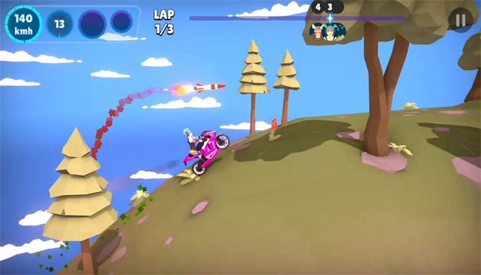 山地摩托车首领挑战 山地摩托车首领挑战